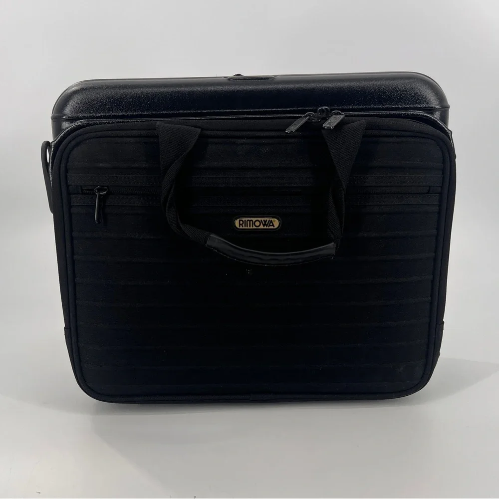 RIMOWA Black Bolero Flight Notebook Business Carry On Bag
